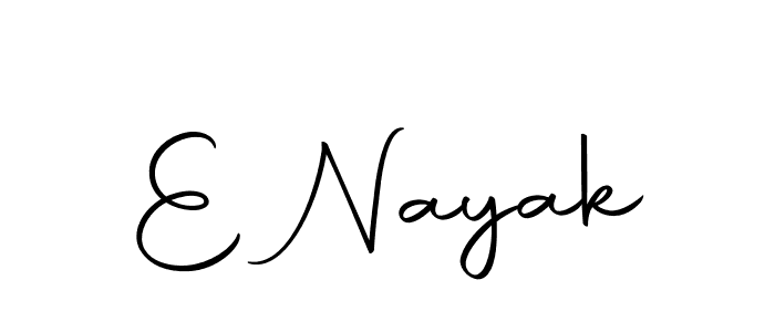 You should practise on your own different ways (Autography-DOLnW) to write your name (E Nayak) in signature. don't let someone else do it for you. E Nayak signature style 10 images and pictures png