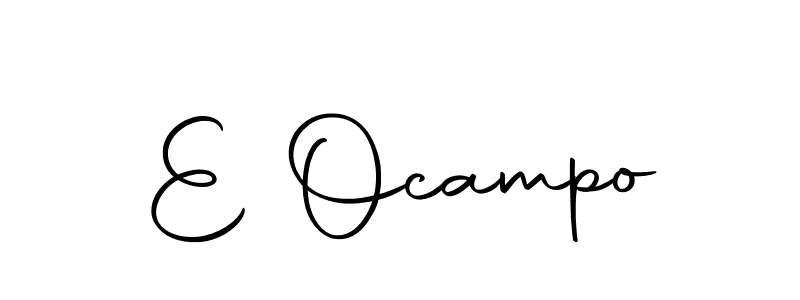 This is the best signature style for the E Ocampo name. Also you like these signature font (Autography-DOLnW). Mix name signature. E Ocampo signature style 10 images and pictures png