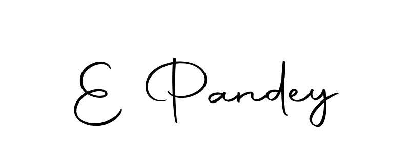 Make a short E Pandey signature style. Manage your documents anywhere anytime using Autography-DOLnW. Create and add eSignatures, submit forms, share and send files easily. E Pandey signature style 10 images and pictures png
