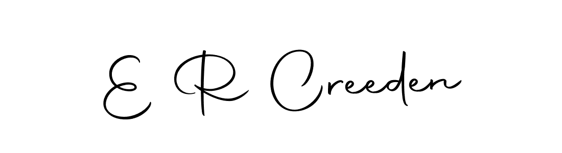 Make a beautiful signature design for name E R Creeden. Use this online signature maker to create a handwritten signature for free. E R Creeden signature style 10 images and pictures png