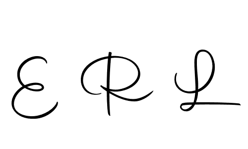 Also we have E R L name is the best signature style. Create professional handwritten signature collection using Autography-DOLnW autograph style. E R L signature style 10 images and pictures png