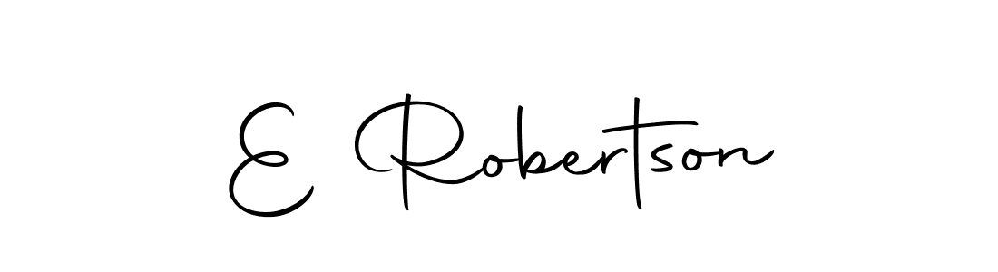 Make a beautiful signature design for name E Robertson. With this signature (Autography-DOLnW) style, you can create a handwritten signature for free. E Robertson signature style 10 images and pictures png