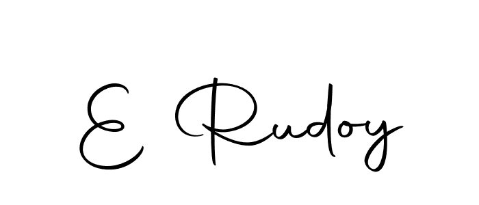 Make a beautiful signature design for name E Rudoy. Use this online signature maker to create a handwritten signature for free. E Rudoy signature style 10 images and pictures png