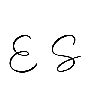 Here are the top 10 professional signature styles for the name E S. These are the best autograph styles you can use for your name. E S signature style 10 images and pictures png