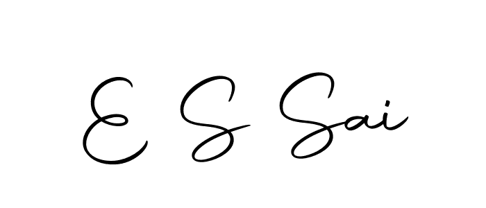 It looks lik you need a new signature style for name E S Sai. Design unique handwritten (Autography-DOLnW) signature with our free signature maker in just a few clicks. E S Sai signature style 10 images and pictures png