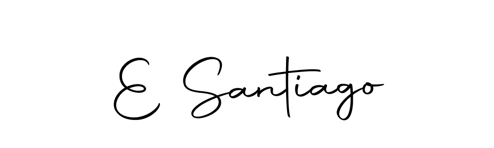 Also You can easily find your signature by using the search form. We will create E Santiago name handwritten signature images for you free of cost using Autography-DOLnW sign style. E Santiago signature style 10 images and pictures png