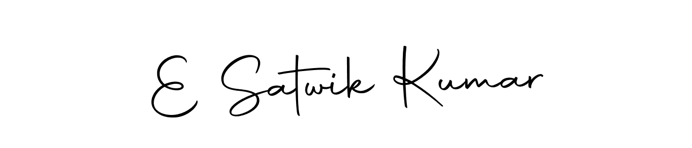 E Satwik Kumar stylish signature style. Best Handwritten Sign (Autography-DOLnW) for my name. Handwritten Signature Collection Ideas for my name E Satwik Kumar. E Satwik Kumar signature style 10 images and pictures png