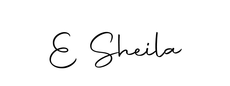 if you are searching for the best signature style for your name E Sheila. so please give up your signature search. here we have designed multiple signature styles  using Autography-DOLnW. E Sheila signature style 10 images and pictures png