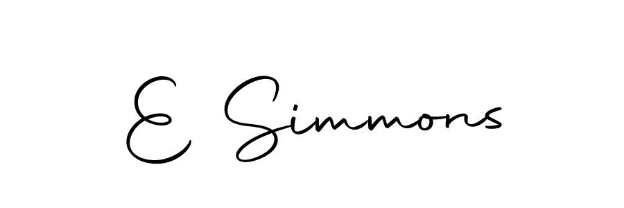 You can use this online signature creator to create a handwritten signature for the name E Simmons. This is the best online autograph maker. E Simmons signature style 10 images and pictures png