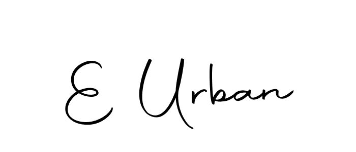 Make a beautiful signature design for name E Urban. Use this online signature maker to create a handwritten signature for free. E Urban signature style 10 images and pictures png