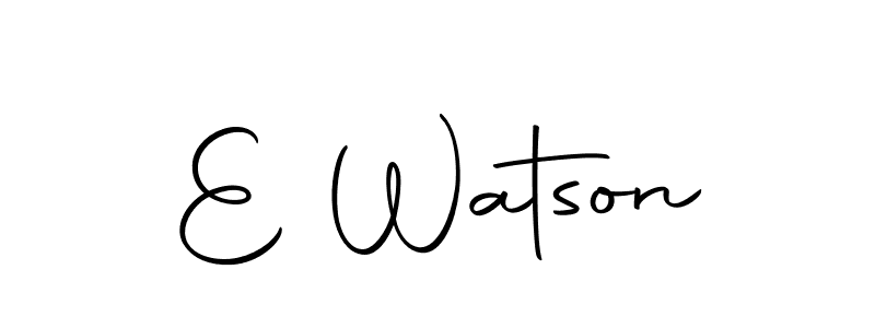 if you are searching for the best signature style for your name E Watson. so please give up your signature search. here we have designed multiple signature styles  using Autography-DOLnW. E Watson signature style 10 images and pictures png