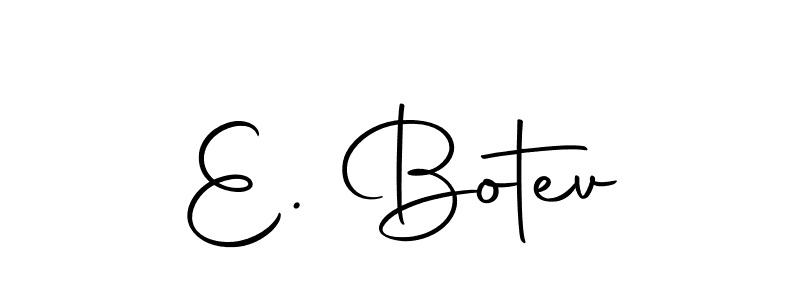 How to make E. Botev signature? Autography-DOLnW is a professional autograph style. Create handwritten signature for E. Botev name. E. Botev signature style 10 images and pictures png