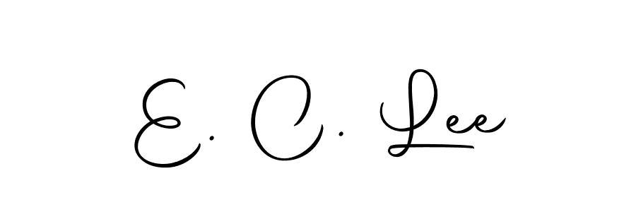 How to make E. C. Lee signature? Autography-DOLnW is a professional autograph style. Create handwritten signature for E. C. Lee name. E. C. Lee signature style 10 images and pictures png