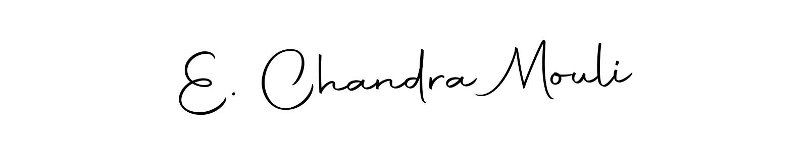 This is the best signature style for the E. Chandra Mouli name. Also you like these signature font (Autography-DOLnW). Mix name signature. E. Chandra Mouli signature style 10 images and pictures png