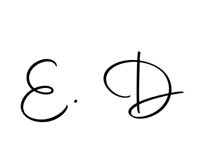 Make a beautiful signature design for name E. D. Use this online signature maker to create a handwritten signature for free. E. D signature style 10 images and pictures png