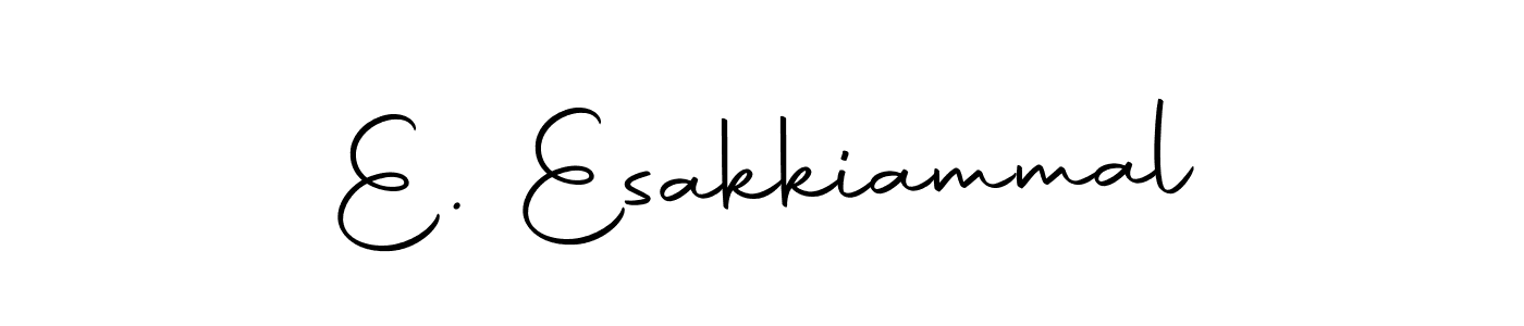 It looks lik you need a new signature style for name E. Esakkiammal. Design unique handwritten (Autography-DOLnW) signature with our free signature maker in just a few clicks. E. Esakkiammal signature style 10 images and pictures png