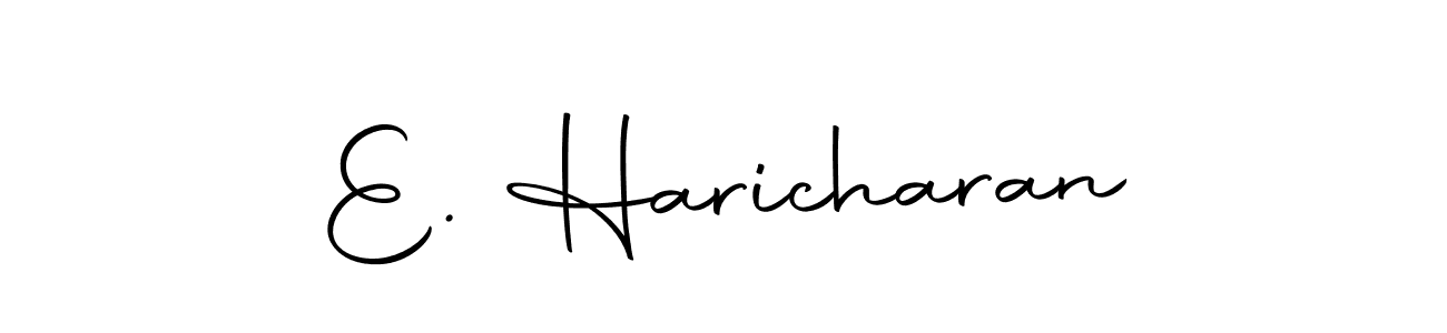 Make a beautiful signature design for name E. Haricharan. With this signature (Autography-DOLnW) style, you can create a handwritten signature for free. E. Haricharan signature style 10 images and pictures png