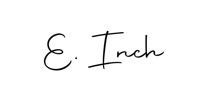 You can use this online signature creator to create a handwritten signature for the name E. Inch. This is the best online autograph maker. E. Inch signature style 10 images and pictures png