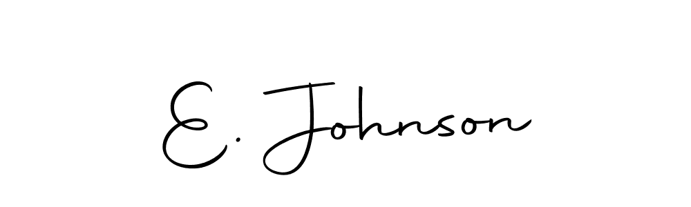 Best and Professional Signature Style for E. Johnson. Autography-DOLnW Best Signature Style Collection. E. Johnson signature style 10 images and pictures png