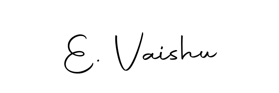 It looks lik you need a new signature style for name E. Vaishu. Design unique handwritten (Autography-DOLnW) signature with our free signature maker in just a few clicks. E. Vaishu signature style 10 images and pictures png