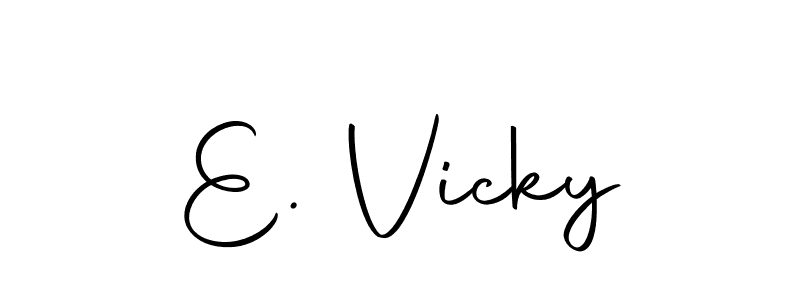 It looks lik you need a new signature style for name E. Vicky. Design unique handwritten (Autography-DOLnW) signature with our free signature maker in just a few clicks. E. Vicky signature style 10 images and pictures png