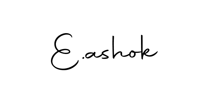 E.ashok stylish signature style. Best Handwritten Sign (Autography-DOLnW) for my name. Handwritten Signature Collection Ideas for my name E.ashok. E.ashok signature style 10 images and pictures png