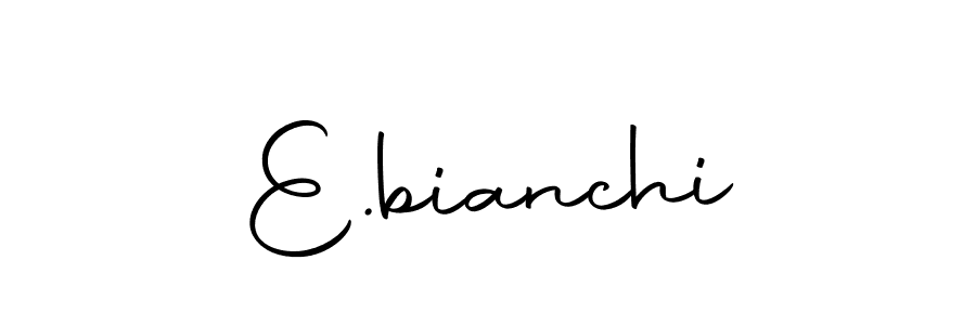 Make a beautiful signature design for name E.bianchi. With this signature (Autography-DOLnW) style, you can create a handwritten signature for free. E.bianchi signature style 10 images and pictures png