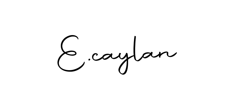 Make a beautiful signature design for name E.caylan. Use this online signature maker to create a handwritten signature for free. E.caylan signature style 10 images and pictures png