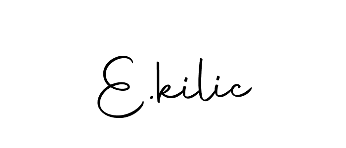 How to Draw E.kilic signature style? Autography-DOLnW is a latest design signature styles for name E.kilic. E.kilic signature style 10 images and pictures png