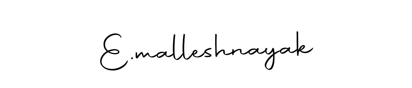 It looks lik you need a new signature style for name E.malleshnayak. Design unique handwritten (Autography-DOLnW) signature with our free signature maker in just a few clicks. E.malleshnayak signature style 10 images and pictures png