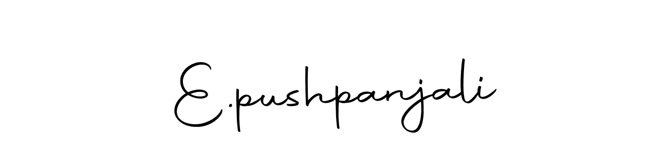 Best and Professional Signature Style for E.pushpanjali. Autography-DOLnW Best Signature Style Collection. E.pushpanjali signature style 10 images and pictures png