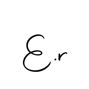 Make a beautiful signature design for name E.r. Use this online signature maker to create a handwritten signature for free. E.r signature style 10 images and pictures png