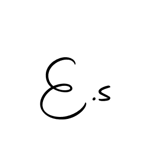 How to Draw E.s signature style? Autography-DOLnW is a latest design signature styles for name E.s. E.s signature style 10 images and pictures png