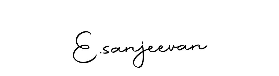 Here are the top 10 professional signature styles for the name E.sanjeevan. These are the best autograph styles you can use for your name. E.sanjeevan signature style 10 images and pictures png