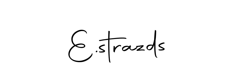 Make a beautiful signature design for name E.strazds. Use this online signature maker to create a handwritten signature for free. E.strazds signature style 10 images and pictures png