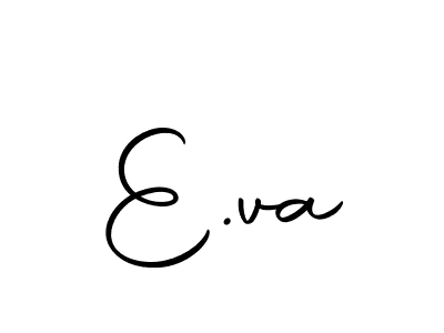 It looks lik you need a new signature style for name E.va. Design unique handwritten (Autography-DOLnW) signature with our free signature maker in just a few clicks. E.va signature style 10 images and pictures png