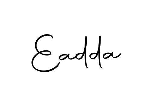 Eadda stylish signature style. Best Handwritten Sign (Autography-DOLnW) for my name. Handwritten Signature Collection Ideas for my name Eadda. Eadda signature style 10 images and pictures png