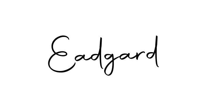 Design your own signature with our free online signature maker. With this signature software, you can create a handwritten (Autography-DOLnW) signature for name Eadgard. Eadgard signature style 10 images and pictures png