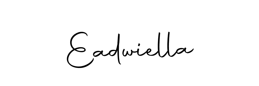 Use a signature maker to create a handwritten signature online. With this signature software, you can design (Autography-DOLnW) your own signature for name Eadwiella. Eadwiella signature style 10 images and pictures png