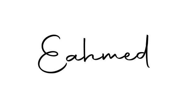 You should practise on your own different ways (Autography-DOLnW) to write your name (Eahmed) in signature. don't let someone else do it for you. Eahmed signature style 10 images and pictures png