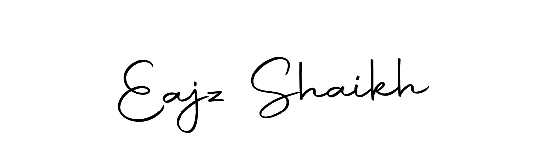 The best way (Autography-DOLnW) to make a short signature is to pick only two or three words in your name. The name Eajz Shaikh include a total of six letters. For converting this name. Eajz Shaikh signature style 10 images and pictures png