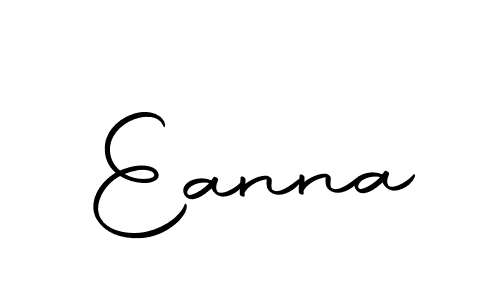 The best way (Autography-DOLnW) to make a short signature is to pick only two or three words in your name. The name Eanna include a total of six letters. For converting this name. Eanna signature style 10 images and pictures png