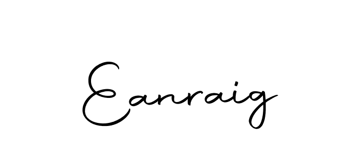 How to make Eanraig signature? Autography-DOLnW is a professional autograph style. Create handwritten signature for Eanraig name. Eanraig signature style 10 images and pictures png