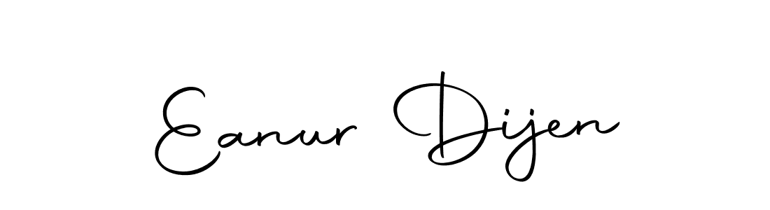 Use a signature maker to create a handwritten signature online. With this signature software, you can design (Autography-DOLnW) your own signature for name Eanur Dijen. Eanur Dijen signature style 10 images and pictures png