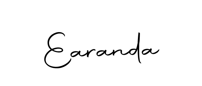 You should practise on your own different ways (Autography-DOLnW) to write your name (Earanda) in signature. don't let someone else do it for you. Earanda signature style 10 images and pictures png