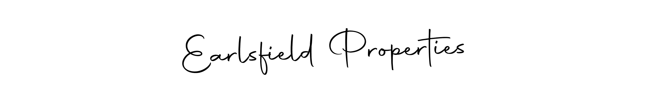 How to make Earlsfield Properties signature? Autography-DOLnW is a professional autograph style. Create handwritten signature for Earlsfield Properties name. Earlsfield Properties signature style 10 images and pictures png