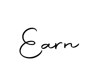 Make a beautiful signature design for name Earn. With this signature (Autography-DOLnW) style, you can create a handwritten signature for free. Earn signature style 10 images and pictures png