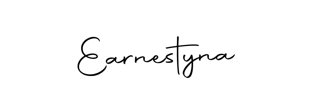 Use a signature maker to create a handwritten signature online. With this signature software, you can design (Autography-DOLnW) your own signature for name Earnestyna. Earnestyna signature style 10 images and pictures png