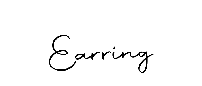 Also we have Earring name is the best signature style. Create professional handwritten signature collection using Autography-DOLnW autograph style. Earring signature style 10 images and pictures png