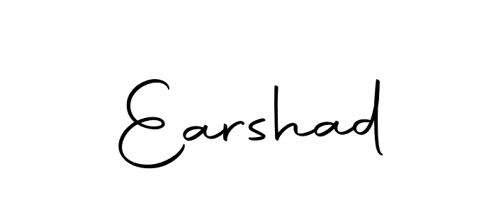 Create a beautiful signature design for name Earshad. With this signature (Autography-DOLnW) fonts, you can make a handwritten signature for free. Earshad signature style 10 images and pictures png